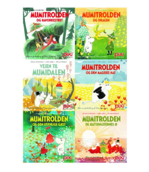 Pixi-Serie Mumitroldene, 6 bøger