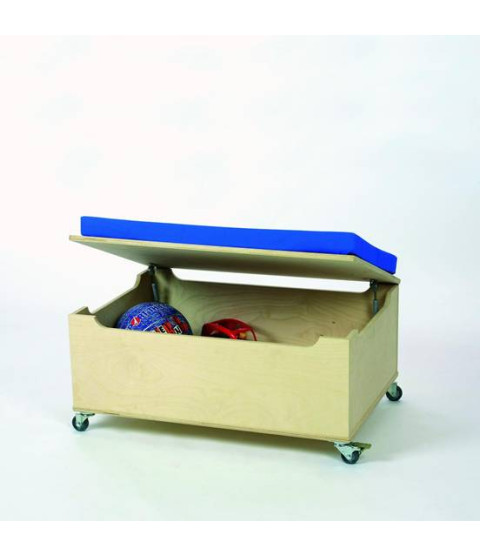 Opbevaringsbænk på hjul