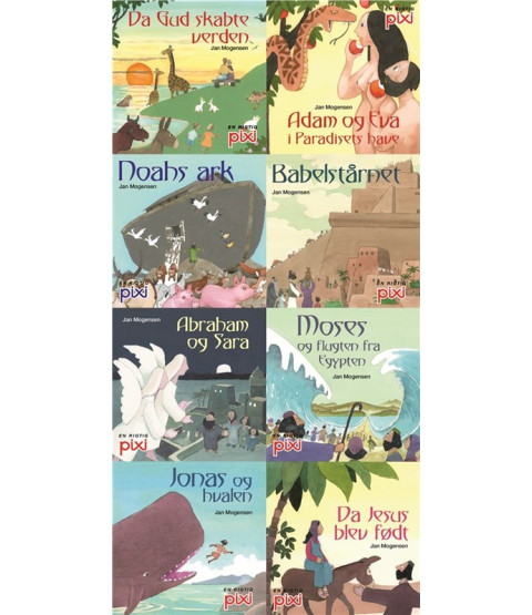 Pixi-Serie Pixi-biblen, 8 bøger