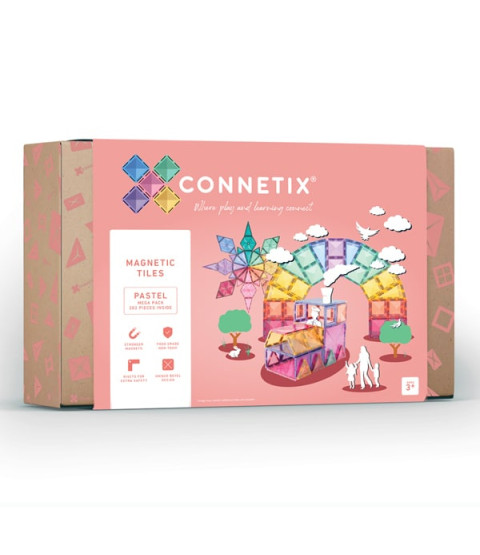 Connetix megapakke pastel