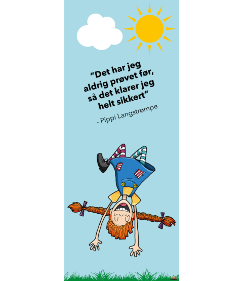 Dørfolie - Pippi Langstrømpe