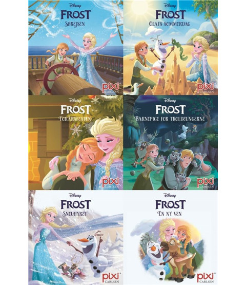Pixi-serie Frost, 6 bøger