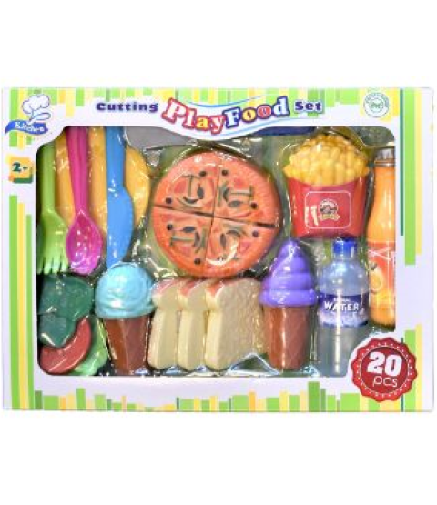 Legemad - Pizza / fastfood m/ velcro