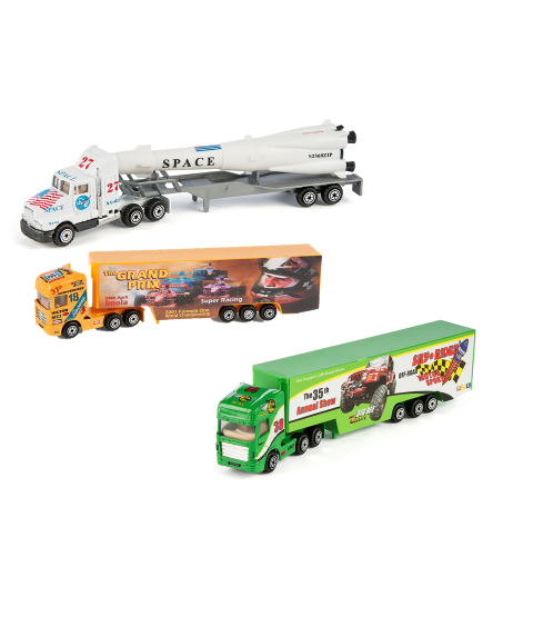 Lastbil m. Trailer - 12 stk.