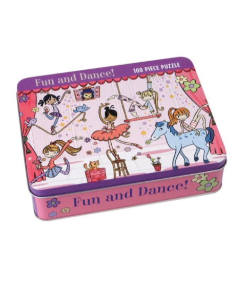 Puslespil Sjov og dans, 100 brikker