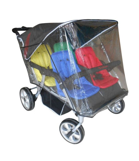 Transparent Regnslag til Trille Quadro