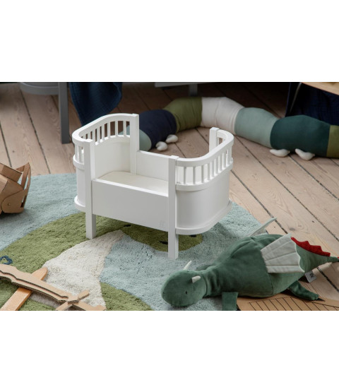 Dukkeseng i træ med madras