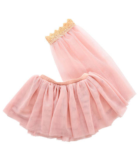 Tulleskørt til dukker 38-48 cm