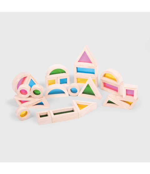 Regnbue-klodser, 24 stk.