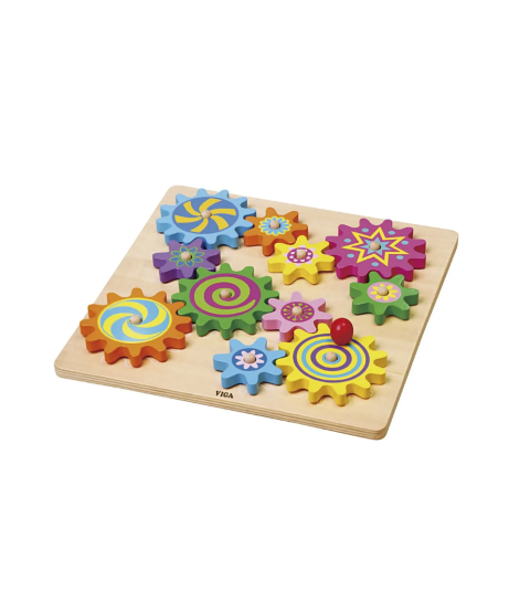 Viga tandhjul aktivitetslegetøj