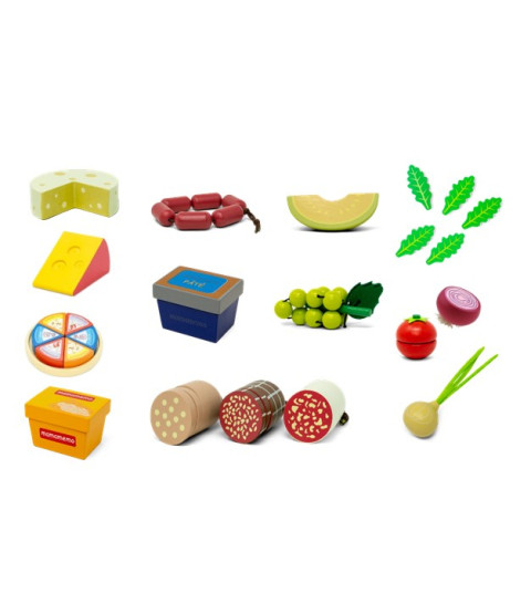 Tapas-/oste-/pølse-sæt