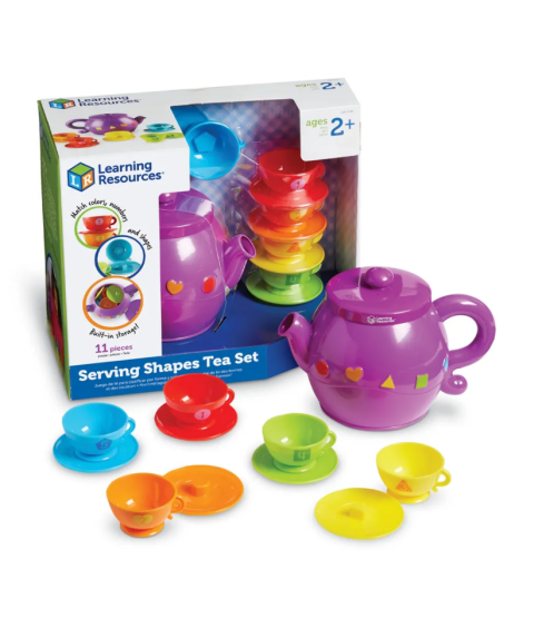 Tesæt med tal og former