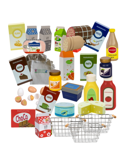 Ugeindkøb - Sæt med dagligvarer