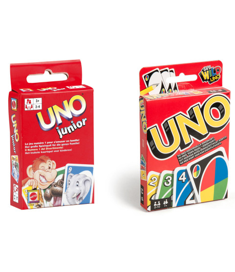 Sæt med UNO Classic og UNO Junior