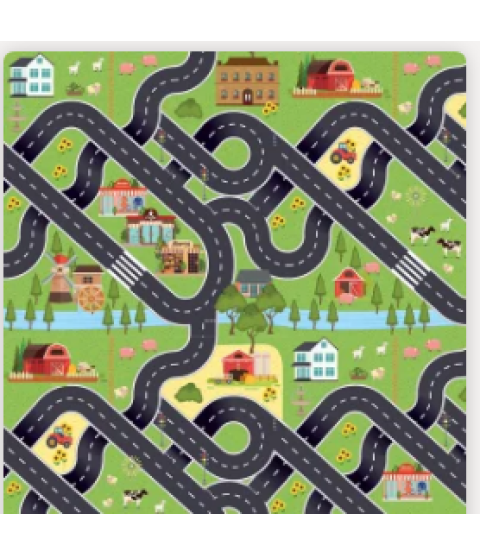 Læringsmåtte - Vejbane kontinuerlig #3