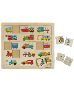 Match & Mix puslespil - Transport