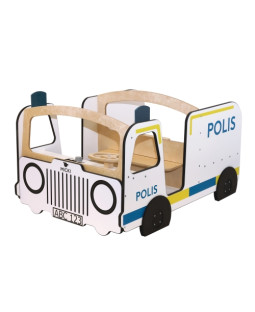 Politibil - legemøbel