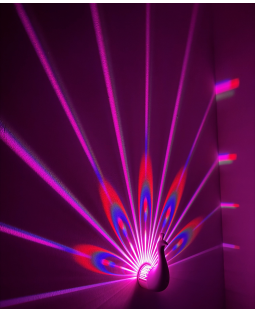 LED-Projektor - Påfugl