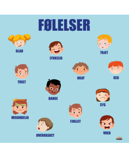 Læringstavle - Følelser