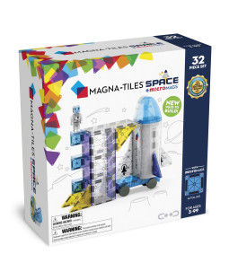 Magna-Tiles rumraket, 32 dele