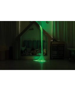 Lysoptisk gardin med 300 fibre