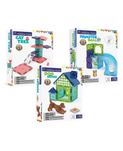 Magna-Tiles kæledyrssæt, 39 dele