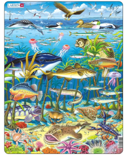 Puslespil, nordiske hav 60 brikker