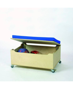 Opbevaringsbænk på hjul