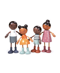 Dukkehusfigurer - Familien Humming Bird